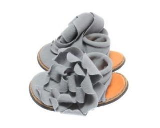 Soft Cotton Pram Shoes Pre Walker Infant Toddler Socks Gray / S Shoes