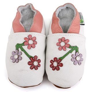 Baby Pie Cherry Blossom Leather Girls Shoes
