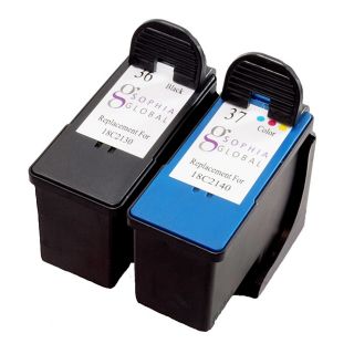 Sophia Global Lexmark 36 and 37 Ink Cartridges (Pack of 2