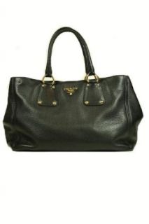 Prada Handbags Black Leather BN2104 Clothing