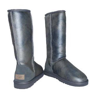 com Ugg Australia Classic Tall Metallic Nickel 6 Womens Boots Shoes