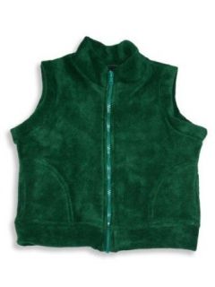 Turbulence   Girls Fleece Vest, Hunter Green 9400 14