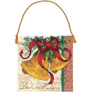 Gold Collection Petites Bells Ornament Counted Cross Stitch  4.25x4