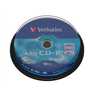Verbatim CDR 52x 80 min (10)   Achat / Vente CD   DVD   BLU RAY VIERGE