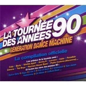LA TOURNEE DES ANNEES 90   Compilation   Achat CD COMPILATION pas cher