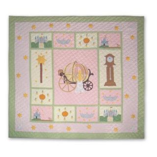 King size Fairy Tale Princess Pink Quilt