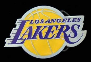 Los Angeles Lakers Logo Belt Buckle Clothing
