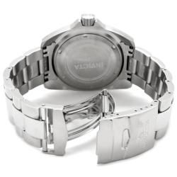Invicta Mens Pro Diver White MOP Stainless Steel Watch
