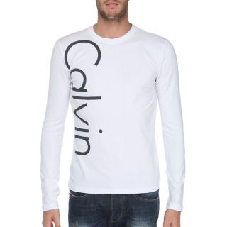 CALVIN KLEIN JEANS T Shirt Homme blanc   Achat / Vente T SHIRT CALVIN