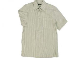Mens Alfani Short Sleeve Shirt White Pure Small Clothing