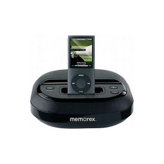 Memorex Mi5091BLK Black Speaker System with iPod Dock (Refurbished