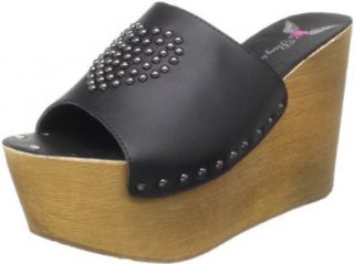  Penny Loves Kenny Womens Romeo Platform Sandal,Black,6 M US Shoes