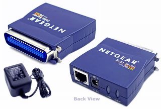 NetGear PS101 Mini Network Print Server (Refurbished)