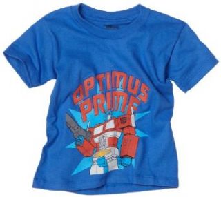Transformers Boys 2 7 Toddler Optimus Prime T Shirt, Royal