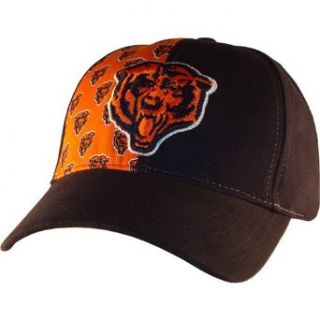 Chicago Bears Colorblock Logo Pattern Baseball Cap