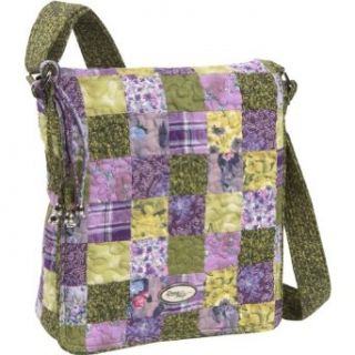 Donna Sharp Grape Patch Messenger Bag (Grape Patch