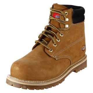 Dickies Mens Brawny Leather Steel Toe Boots
