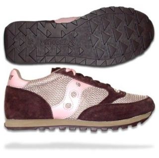Saucony Jazz Sneakers (Brown/Pink) Shoes