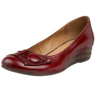 Miz Mooz Womens Park Slope Wedge ,Red,5 M US Shoes