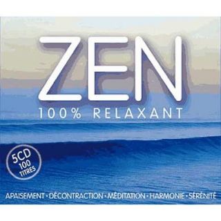Zen  100% relaxant   Achat CD COMPILATION pas cher
