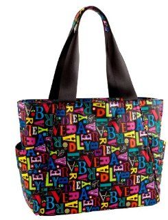 Vera Bradley From A to Vera Collection   Large Travel Tote Bag Shoes