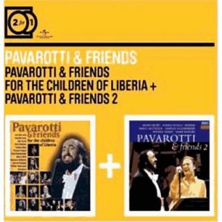 Pavarotti & friends 1 & 2   Achat CD VARIETE INTERNATIONALE pas cher