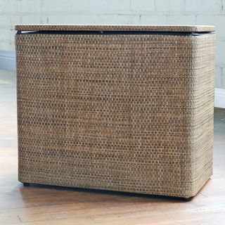1530 LaMont Home Roxie Brown Bench Hamper