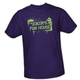 Jokers Fun House    Batman Arkham City Adult T Shirt