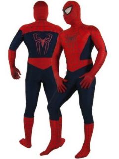 Super Deluxe Adult Spiderman Costume   Large Clothing