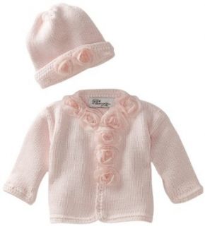 Gita Accessories Baby Girls Newborn Sweater And Hat Set