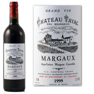 Vin rouge   Bordeaux   Médoc   Margaux Cru Bourgeois   Vendu à l