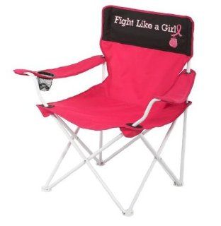 Pink Folding Camp and Outdoor Chair   Sitting in the Pink