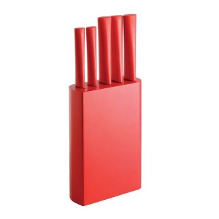 couteaux de cuisine sur socle rouge MEN103   Achat / Vente COUTEAU
