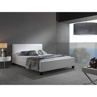 Euro Synthetic Leather King Size Platform Bed