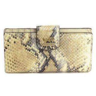 Edition Python Embossed Skinny Credit Card Wallet 47177 Natural Shoes