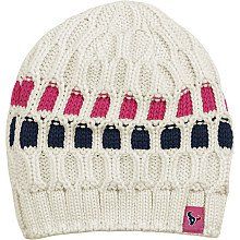 Houston Texans Womens Pink Breast Cancer Uncuffed Knit