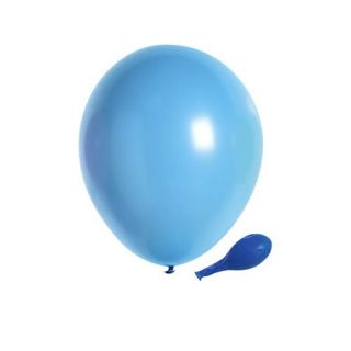 Sachet de 100 ballons opaque bleu pâle de diamètre 25 cm, accessoire