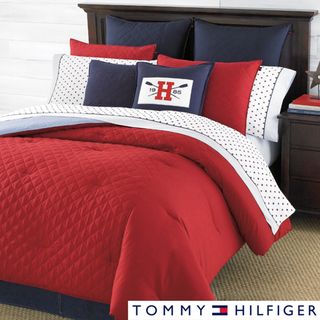 Tommy Hilfiger Prep Red Comforter