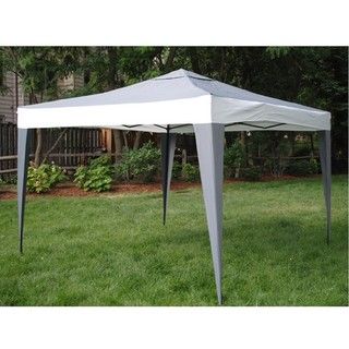 ProGarden Polyester/ Steel Grey Canopy Tent (10 x 10)