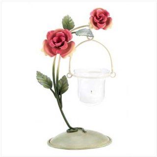 Tea Rose Votive Candle Holder Wedding Centerpiece Stand