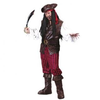 High Seas Pirate Man Adult Costume   Adult Costumes