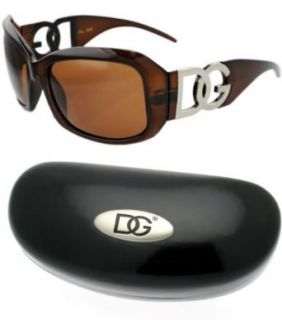 Womens Designer DG Eyewear Sunglasses Brown Frame 37163