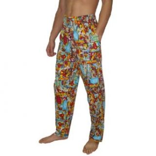 Mens Marvel Comics Ironman Cotton Sleepwear / Pajama Pants
