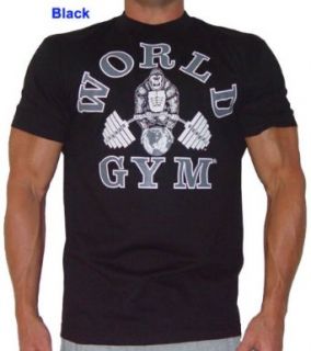 W101 World Gym Shirts Classic Gorilla logo Clothing