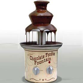 Stainless Steel Chocolate Fondue Fountain Grocery
