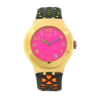 Swatch Womens YNG102 Huge in All Womens Colorful Dial Watch Watches