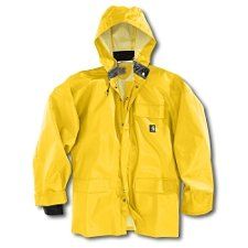 Carhartt Mens PVC Raincoat Size 2XL Clothing