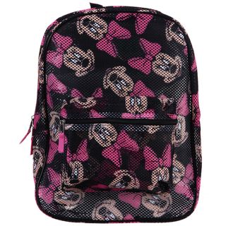 Disney Minnie Mouse All Over Print Mesh Backpack