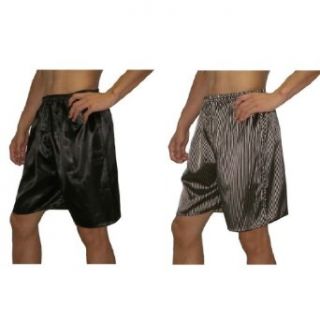 2 PACK SILK COUTURE Mens Sleepwear   Silk Boxer Shorts