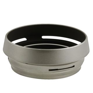 Silver 49 mm Lens Hood for Fuji FinePix X100